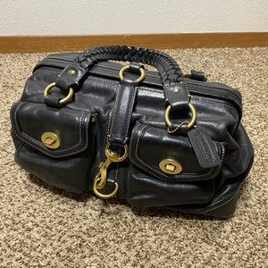 Black Coach Daphne Satchel